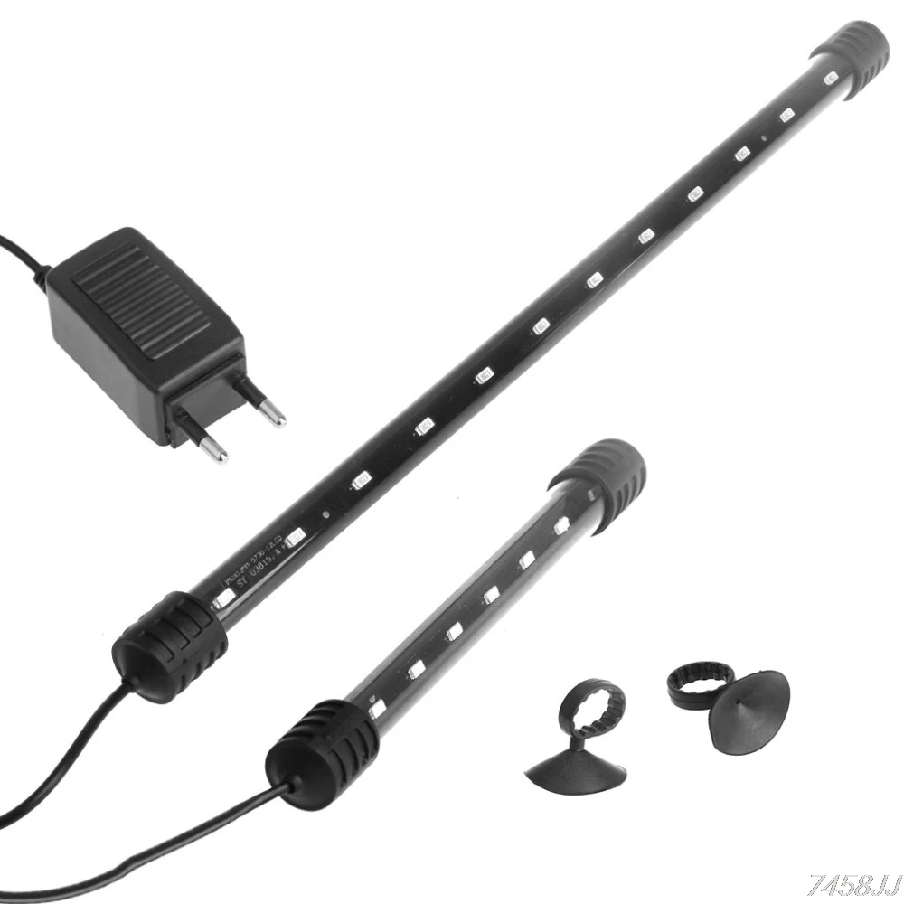 

1PC Aquarium Fish Tank LED Light Submersible Waterproof Bar Strip Lamp EU Plug G03 Drop ship