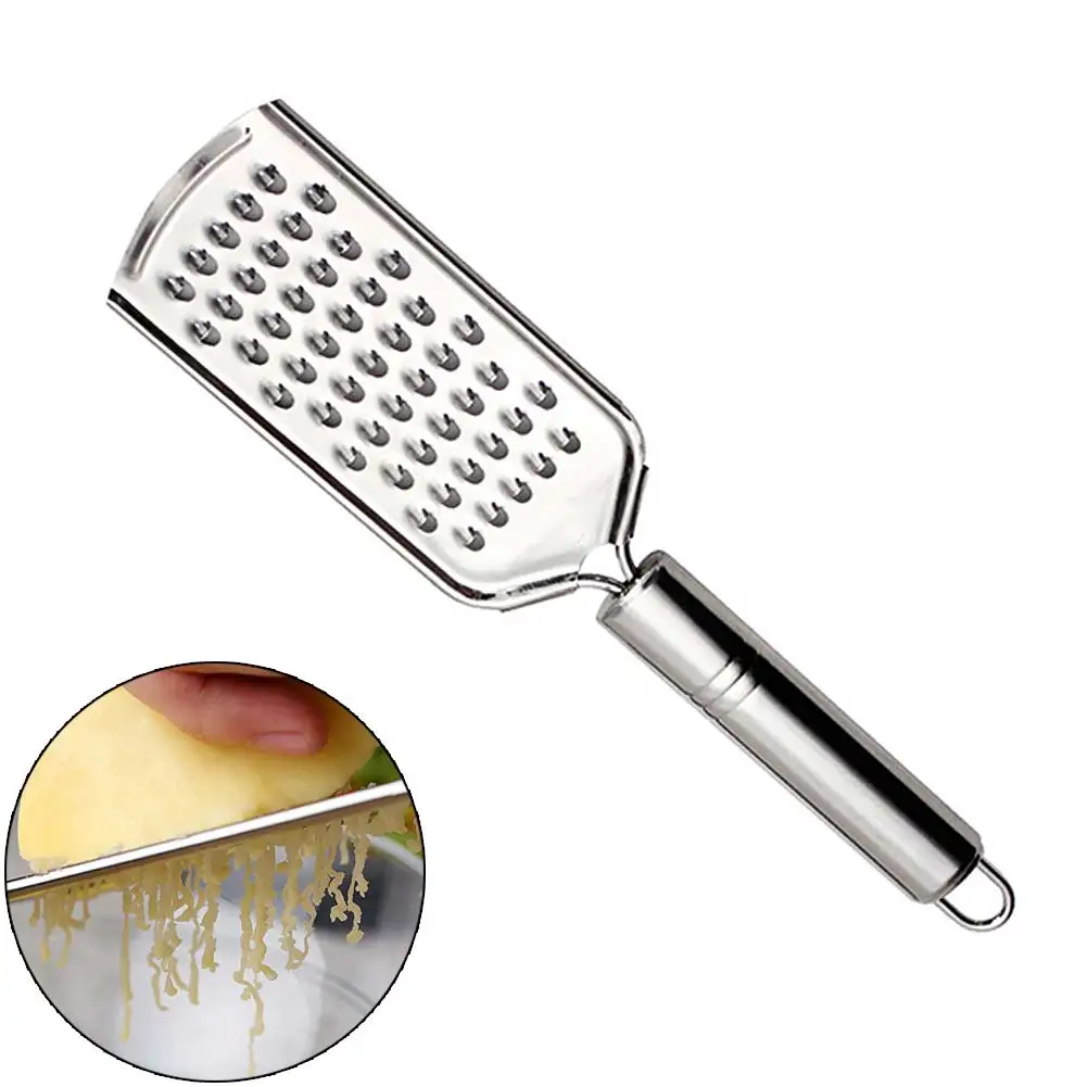 Lemon Zester Cheese Grater Multi purpose Stainless Steel Sharp