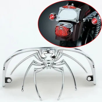 

Motorcycle Parts Chrome Spider Widow Rear Tail Light Cover Fits For Harley FLSTS FLSTSC FLSTN FXSTD