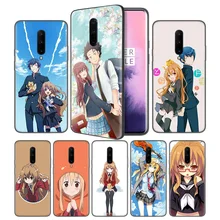 Toradora Anime Soft Black Silicone Case Cover for OnePlus 6 6T 7 Pro 5G Ultra-thin TPU Phone Back Protective