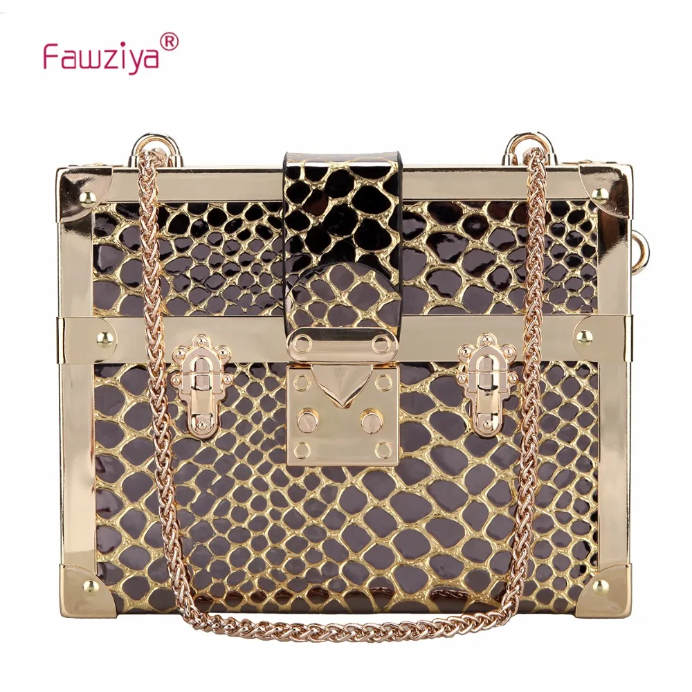 

Fawziya Snake Pattern Small Evening Bags for Women Clutch Handbag and Purse