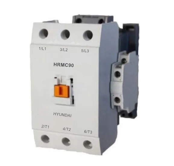 HiMC90/HiMC90G22/HYMC90G22(старый, стоп), HYUNDAI магнитный контактор, HRMC90(2NO+ 2NC,, сейчас), аутентичный