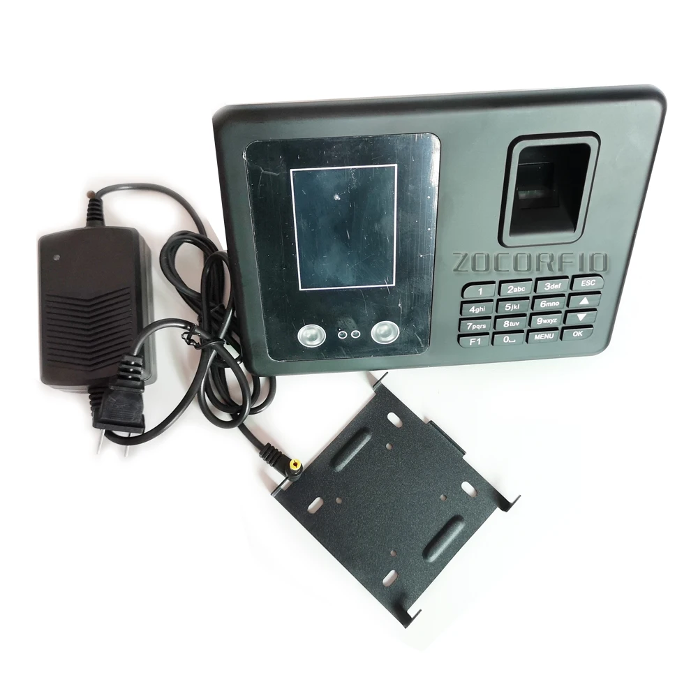 Biometric Fingerprint & face Time Attendance Clock Recorder Employee Digital Electronic English menu& Human voice