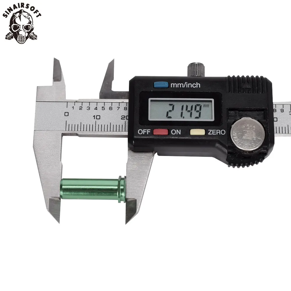 

SHS 7075 Aluminum CNC Built-in single O-ring Preventg Air Leaking Seal M14 Nozzle For Airsoft AEG Paintball Hunting Accessories