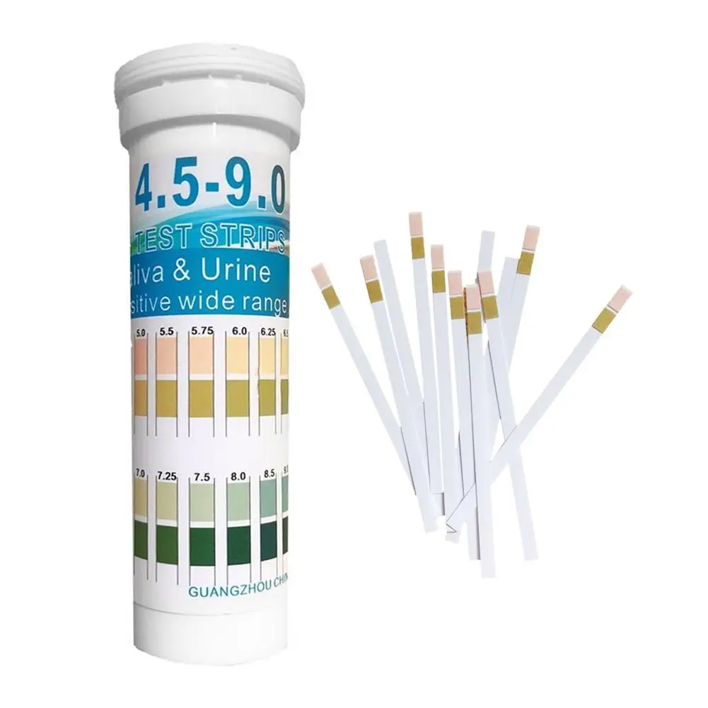 150PCS/Box Universal pH Test Strips DF Precision pH Strips Litmus Paper for Acidic Alkaline Test pH 4.5-9.0 Full Measuring Range