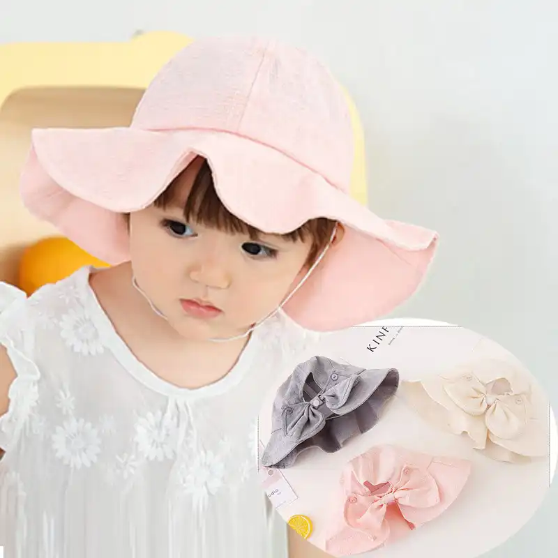 infant boy beach hat