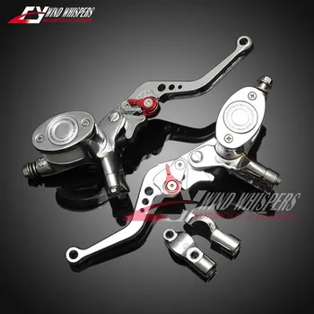 

7/8''22mm Chrome CNC Hydraulic Clutch & brake Master Cylinder For Honda Ducati Kawasaki Suzuki Yamaha All Street Racing bikes