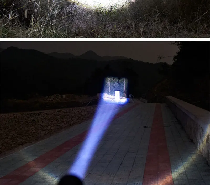 CREE XML E17 T6 Torch Flashlight 2000LM Waterproof Ultra Bright Tactical LED Flash Light Hunting Riding Lamps AAA 18650 (13)