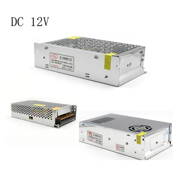 

DC12V 1A 5A 10A 20A 30A 40A 50A lighting Transformers LED Driver Power Adapter Aluminum For LED Strip light Switch Power Supply
