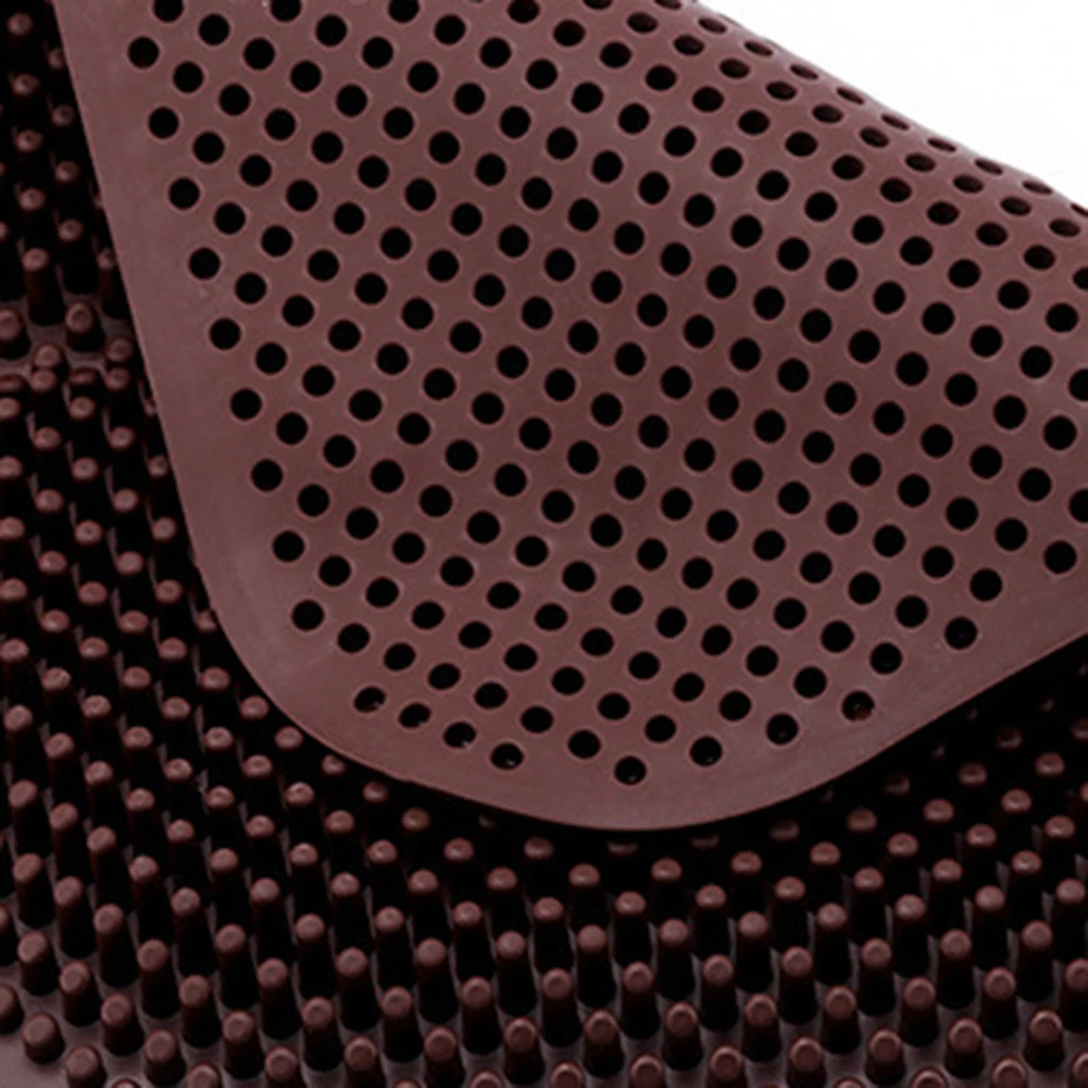 3D силиконовый чехол для сиденья автомобиля дышащий нескользящий эластичный массажное кресло коврик