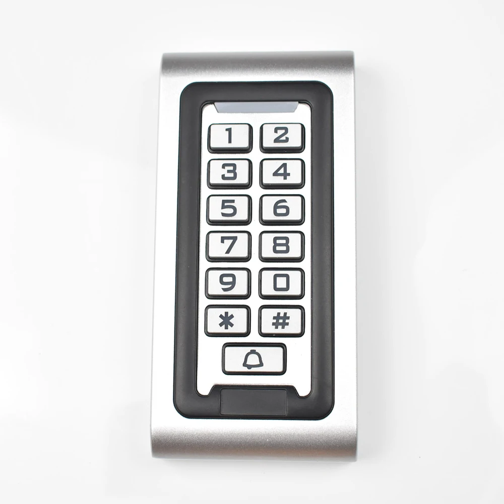 Rfid 125 кГц система контроля допуска к двери светодиодный металлический клавиатура Бесконтактная карта Автономный контроль доступа с 2000 использования