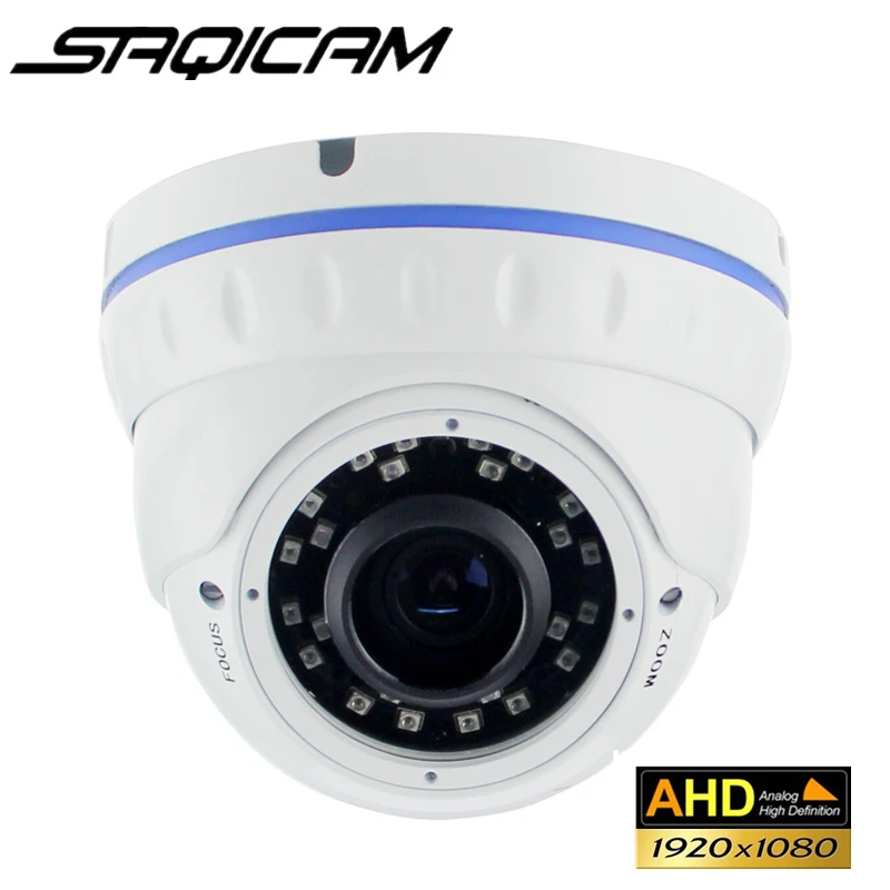 SAQICAM HD 2.0MP мегапиксельная AHD камера 1080P варифокальный объектив CCTV наружная