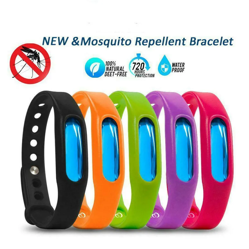 

TTLIFE Anti Mosquito Insect Repellent Bracelet Natural Waterproof Spiral Wrist Bands Household Merchandises Random Color