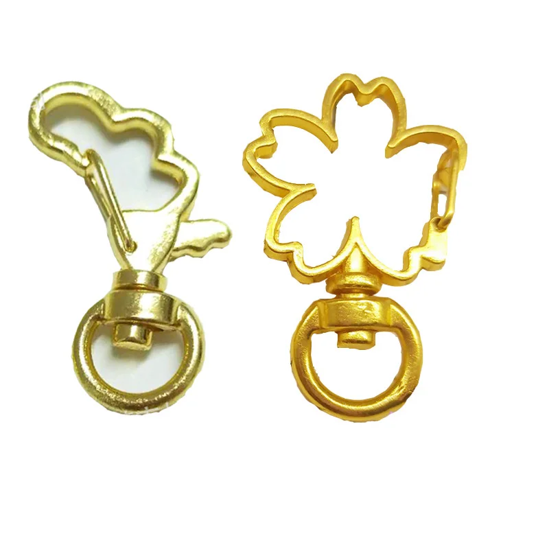 

5pcs/lot Key Chaim Metal Frame Bezel Jewelry Tools Jewelry Accessories Cabochon Setting UV Resin Jewelry Making