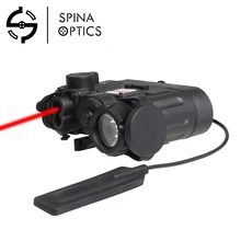 Спина оптика EX328 тактический фонарь ИК фонарик красный лазерный светодиодный фонарик с охотничьего ружья мини красная точка зрения