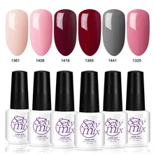 Sexy mix 126 Color UV Gel Nail Polish Soak off Nail Art Nude Color Painting Gel
