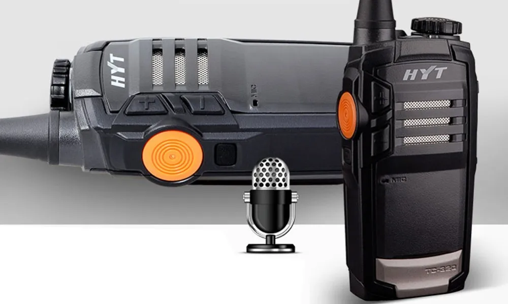 2pcs original Hytera HYT TC-320 UHF400-420MHz walkie talkie TC320 two way radio with 1700mah li-ion battery free shipping (4)