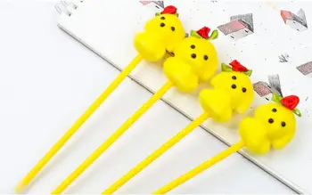 

blue Creative lovely dog bollpoint pen cute cartoon stationery prize gift kawaii office writing student ball roller pen 60pc/lot