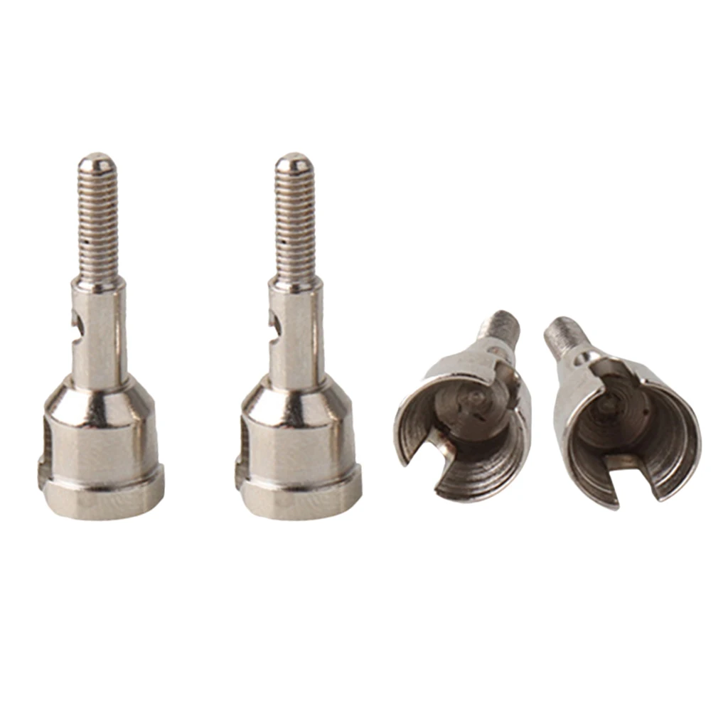 4Pcs Silver Metal Wheel Axle for 1:18 WLtoys A959 A949 A969 A979 K929 RC Car Buggy Truck Parts Accessories