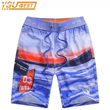 Пляжные шорты для мальчиков модные детские шорты Лето дети Surf Купальники 7-15Yrs хлопковые пляжные штанишки детский плавательный Мужские Шорты для купания