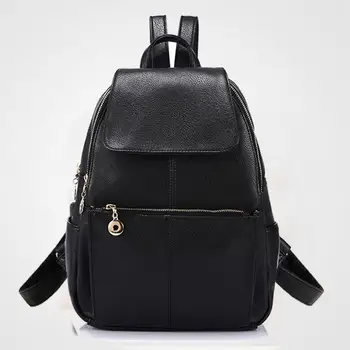 

X-Online 042017 hot new lady fashion leather backpack female travel bag