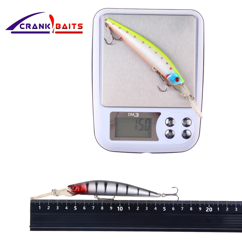 الساعد الطعوم العلامة التجارية 2018 الترفيه الصيد إغراء الرياضية 10 اللون لاختيار أسماك جودة wobblers 15g/15 سنتيمتر حار الطعم YB289
