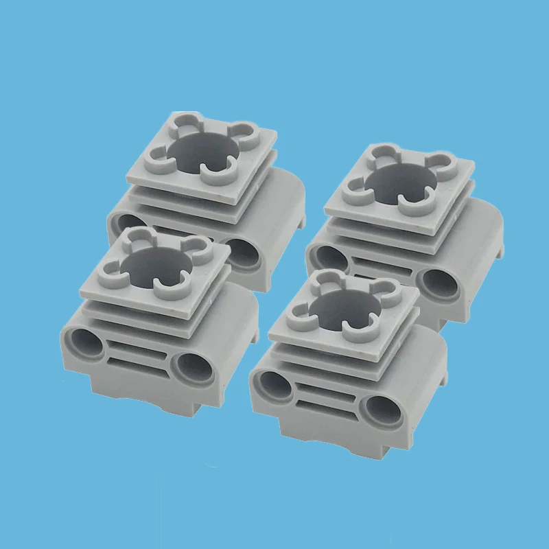 

10Pcs/Lot Technic Steering Suspension and Engine 2850 Technic Engine Cylinder with Side Slots For V8 Cylinder Cover Blocks Parts