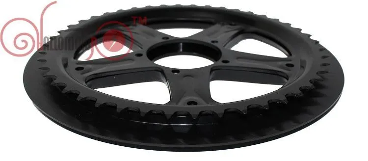 BAFANG Ebike BBS01 BBS02 сменная цепь для колес 44T 46T 48T 52T Электрический велосипед 8fun центральный двигатель среднего привода комплекты - Цвет: 46T