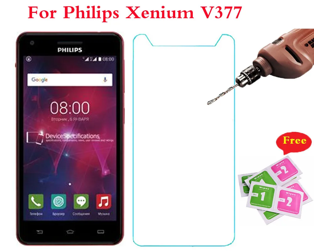 Защитная пленка для телефона Philips Xenium S386 X588 X586 S326 V377 смартфонов|Защитные стёкла и