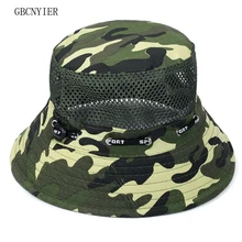 GBCNYIER, рыбная сетка, шляпа, Весенняя Солнцезащитная шляпа, дышащая Летняя Сетка, кепка с рыбками, камуфляжная, для отдыха, Солнцезащитная шляпа, тонкий хлопок, 10 шт