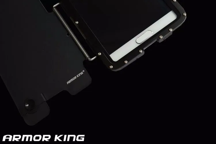 Защитный чехол ARMOR KING из нержавеющей стали, аксессуар для samsung Galaxy Note 4 N9100, элемент, флип-чехол для телефонов