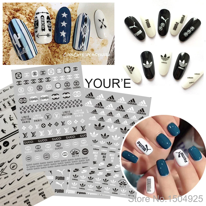 

Nail Art Decorations Stickers Back Glue Cute Stickers for Nail Decals Beauty Nail Tape All for Nails and Design Top Sale