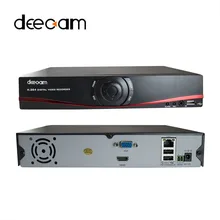 Deecam H.264 Видеорегистратор 4 Канал 8 Канал IP Комплект NVR 4ch Безопасности камера Full HD 1080 P 4CH 8CH NVR 4CH POE NVR КОМПЛЕКТ ВИДЕОНАБЛЮДЕНИЯ-