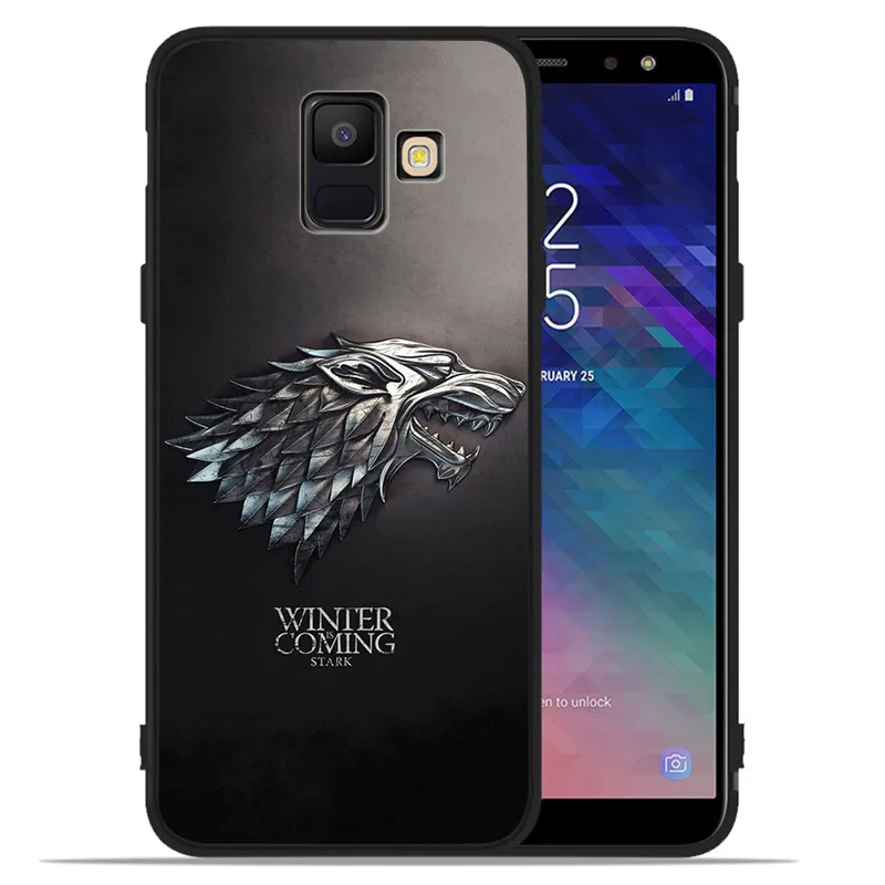 Игра престолов Daenerys Дракон Джон для samsung Galaxy A9 A8 A7 A6 A5 A3 J3 J4 J5 J6 J8 плюс чехол для телефона чехол Coque Etui мягкий - Цвет: H1389