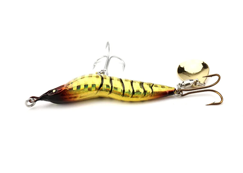 Kingdom Simulation Shrimp Fishing Lure 8.5g 14g 21g 28g Metal Fishing Spinner Bait Hard Lures China Model 4002 (19)