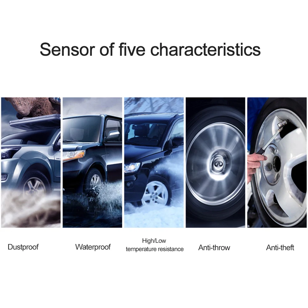 Водонепроницаемый беспроводной TPMS мотоциклетная система контроля давления в шинах 2 внешних датчика мото инструменты