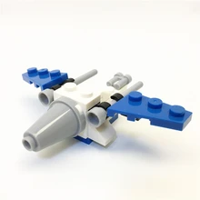 1313 Swrs Early education digital Blocks falcon Airplanes Block toys Brick ABS Toy racing locomotive plane Exploiture 2piece