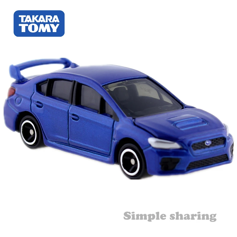 TAKARA TOMY TOMICA No.112 Субару WRX ИППП типа футболка с принтом &quotавтомобиль игрушка 1/64