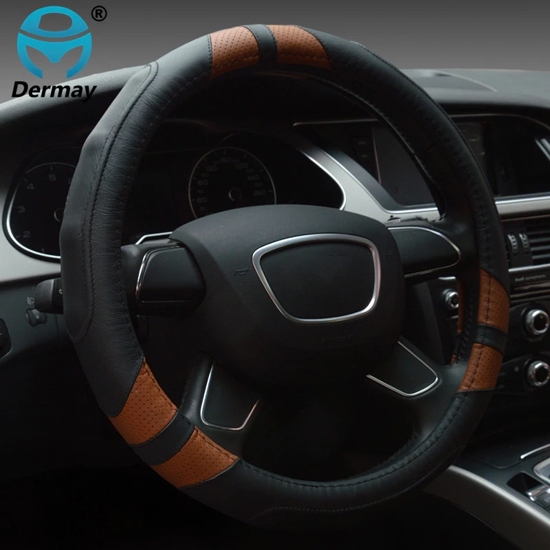 DERMAY General 38 см высококачественный автомобильный чехол на руль много цветов из