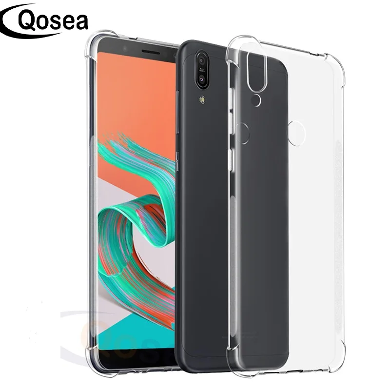 Qosea для Asus Zenfone Max Pro M1 ZB601KL корпус прямоугольной формы из тонкого мягкого силикона