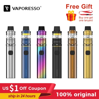 

Vaporesso Cascade One Vape Pod Kit 3.5ml Capacity vape tank 0.18ohm Resistance GT Mesh coil drip tip 510 Electronic Cigarette