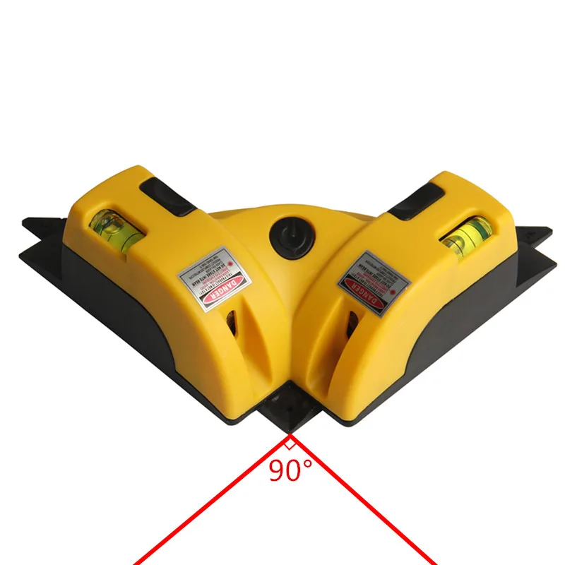

90 Degree Laser Level Vertical Horizontal Laser Line Projection Square Level Measuring Tools