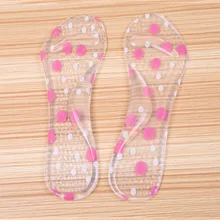 Новинка 6 шт. силиконовые стельки массажные вставки для обуви удобная прочная амортизация BF88