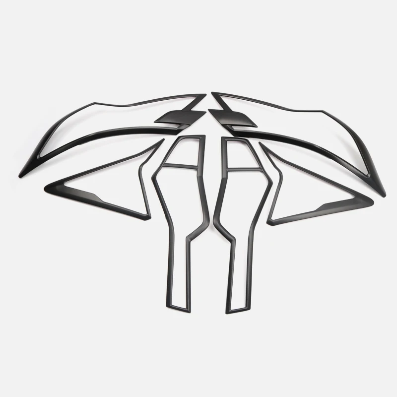 

For Mitsubishi Pajero Sport/Montero Sport/Shogun Sport 2016 2017 2018 Exterior Accessories Front&tail Light Lamp Cover Trim