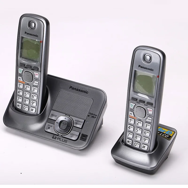 DECT6.0 Беспроводная телефонная трубка беспроводной телефон с системой ответа Handfree внутренний домофон английский испанский язык для дома
