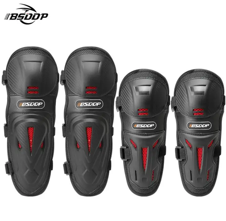 

BSDDP Motorcycle Scooter 1 pair Kneepad Elbow pads Accessory Skate Skiing Silder Protective Gear Protector Sports Guards Safety