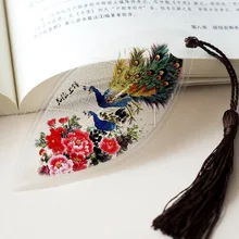 Павлин вены закладки ветер Чернила живопись