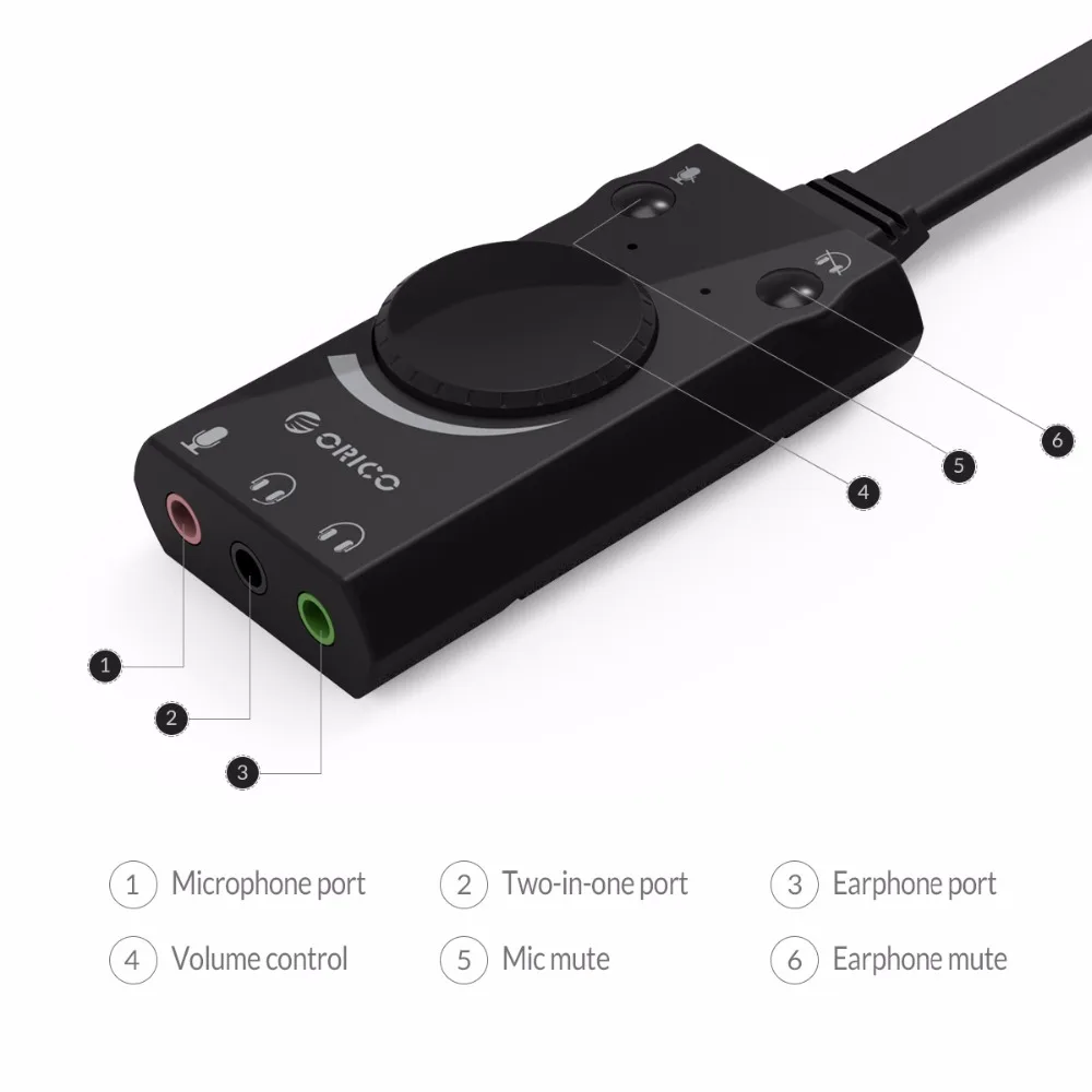 Купить новая внешняя звуковая карта с USB стерео гарнитура микрофон ...