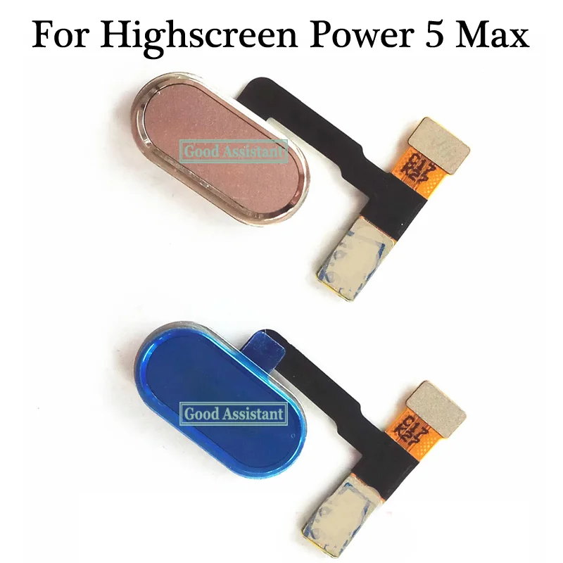 

For Highscreen Power 5 Max Fingerprint Scanner Touch Sensor ID Home Button Return Assembly Flex Cable Highscreen Power Five Max