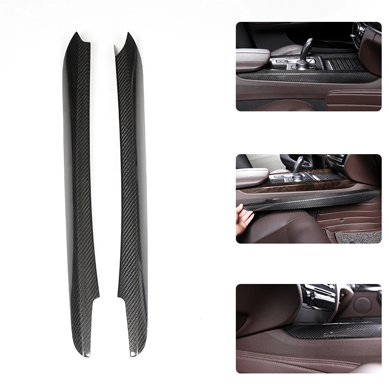 Аксессуары для автомобилей BMW X5 F15 X6 F16 2014 2018 2 шт. отделка центра автомобиля из